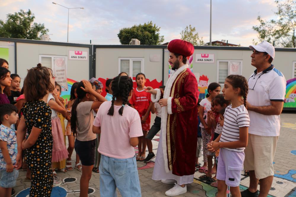 Diyarbakır’da konteyner kentteki çocuklara moral etkinliği