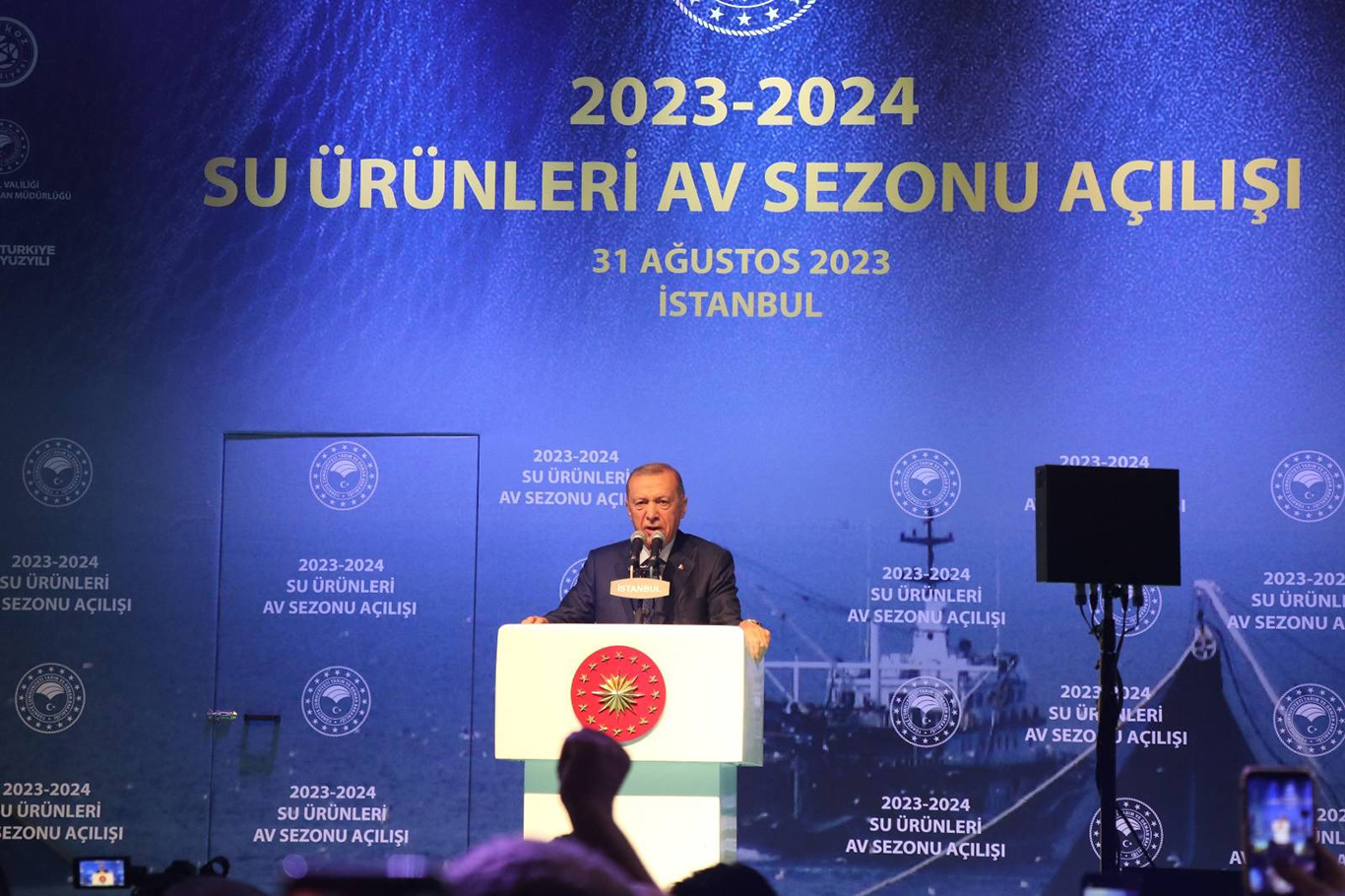 Cumhurbaşkanı Erdoğan 2023-2024 Balık sezonu açılışında konuştu - VİDEOLU