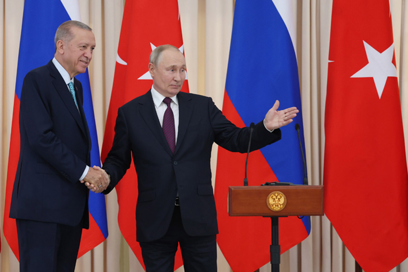 Putin, belgeseli Erdoğan'a takdim etti