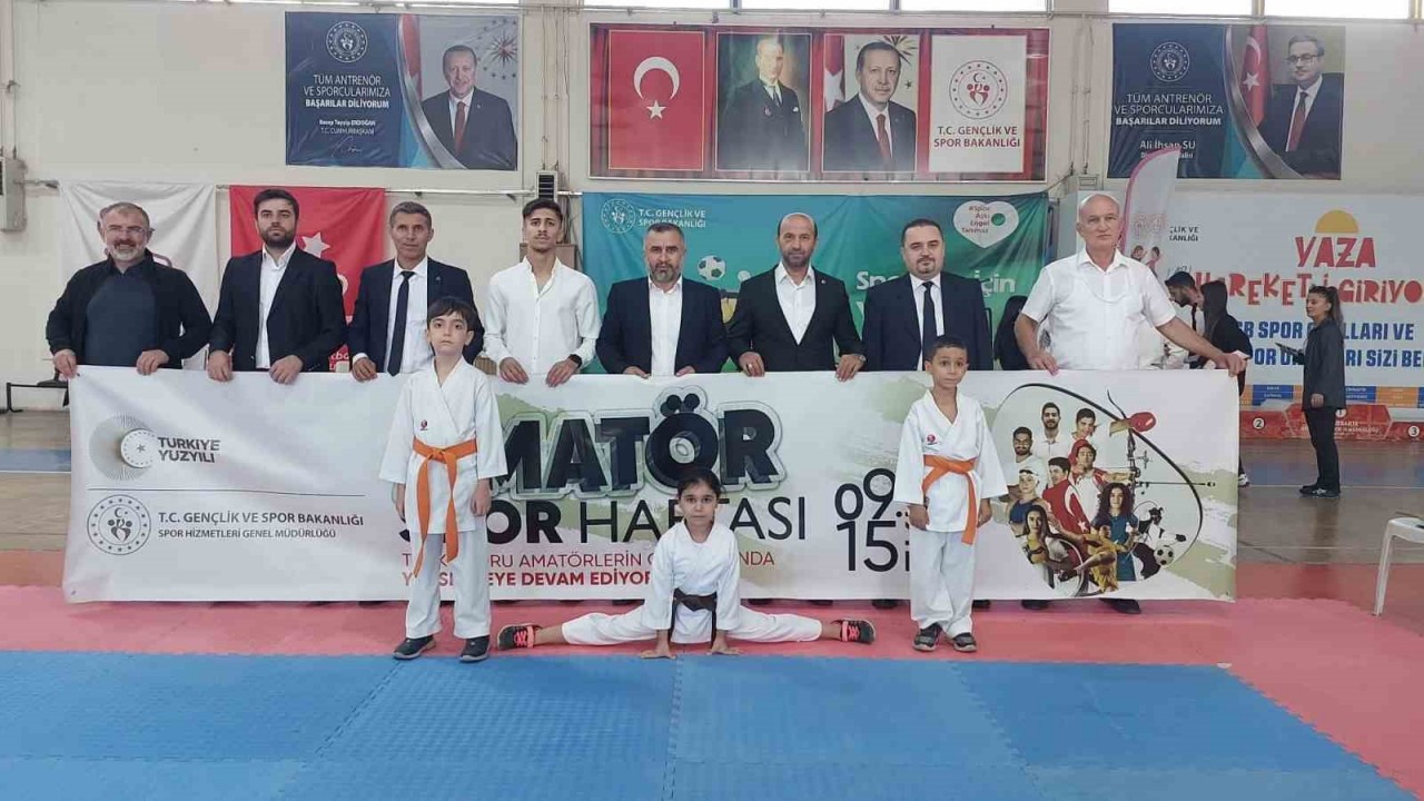 Diyarbakır’da Amatör Spor Haftası karate ile devam ediyor