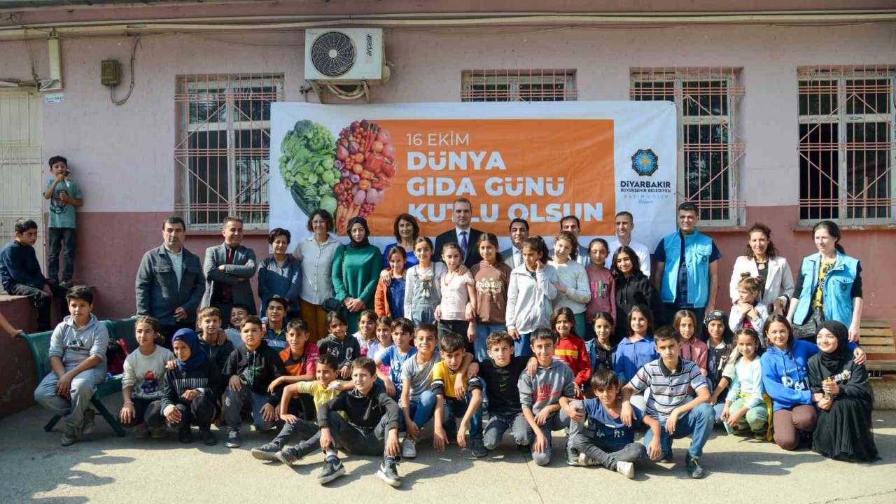 Diyarbakır’da Dünya Gıda Günü’nde öğrenciler bilgilendirildi