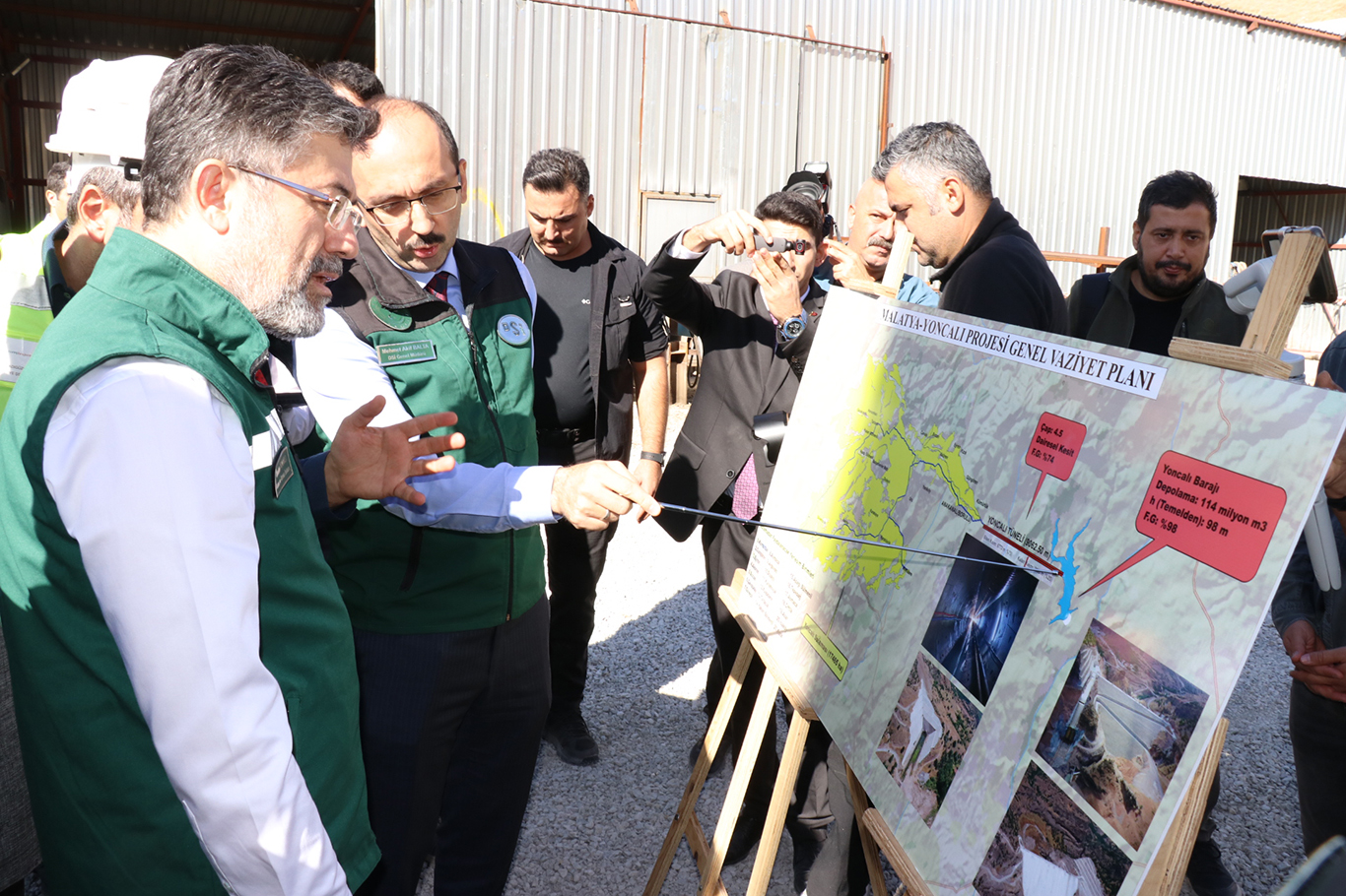 Bakan Yumaklı: Yoncalı Barajıyla 175 bin dekarlık alan suya kavuşacak