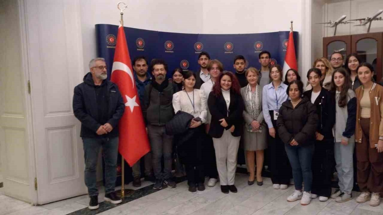 Diyarbakırlı öğrenciler Macaristan’da