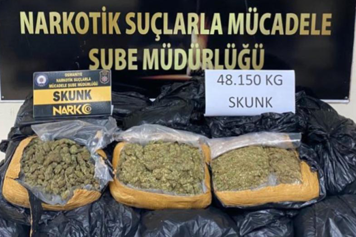 Kargo kamyonunda 48 kilo uyuşturucu ele geçirildi