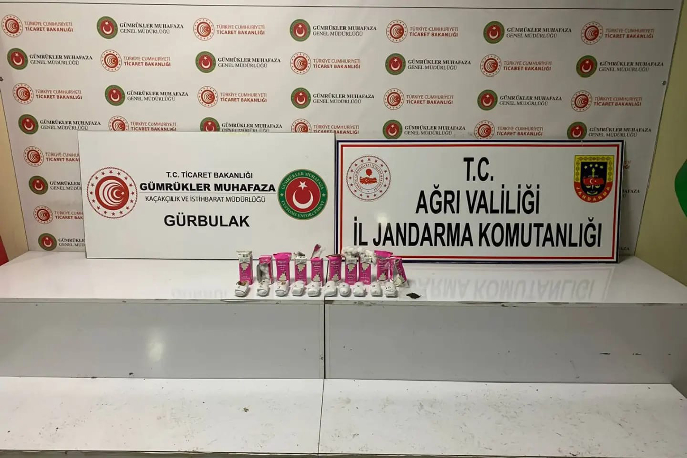 Sınır Kapısında uyuşturucu ele geçirildi