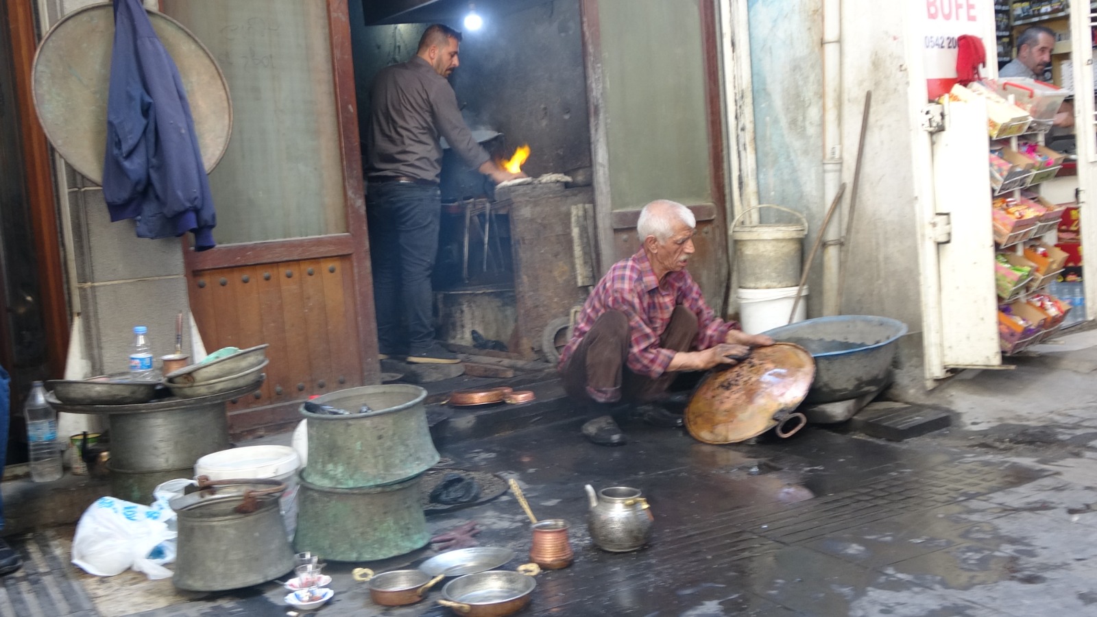 Diyarbakır'da Kalaycılık mesleği