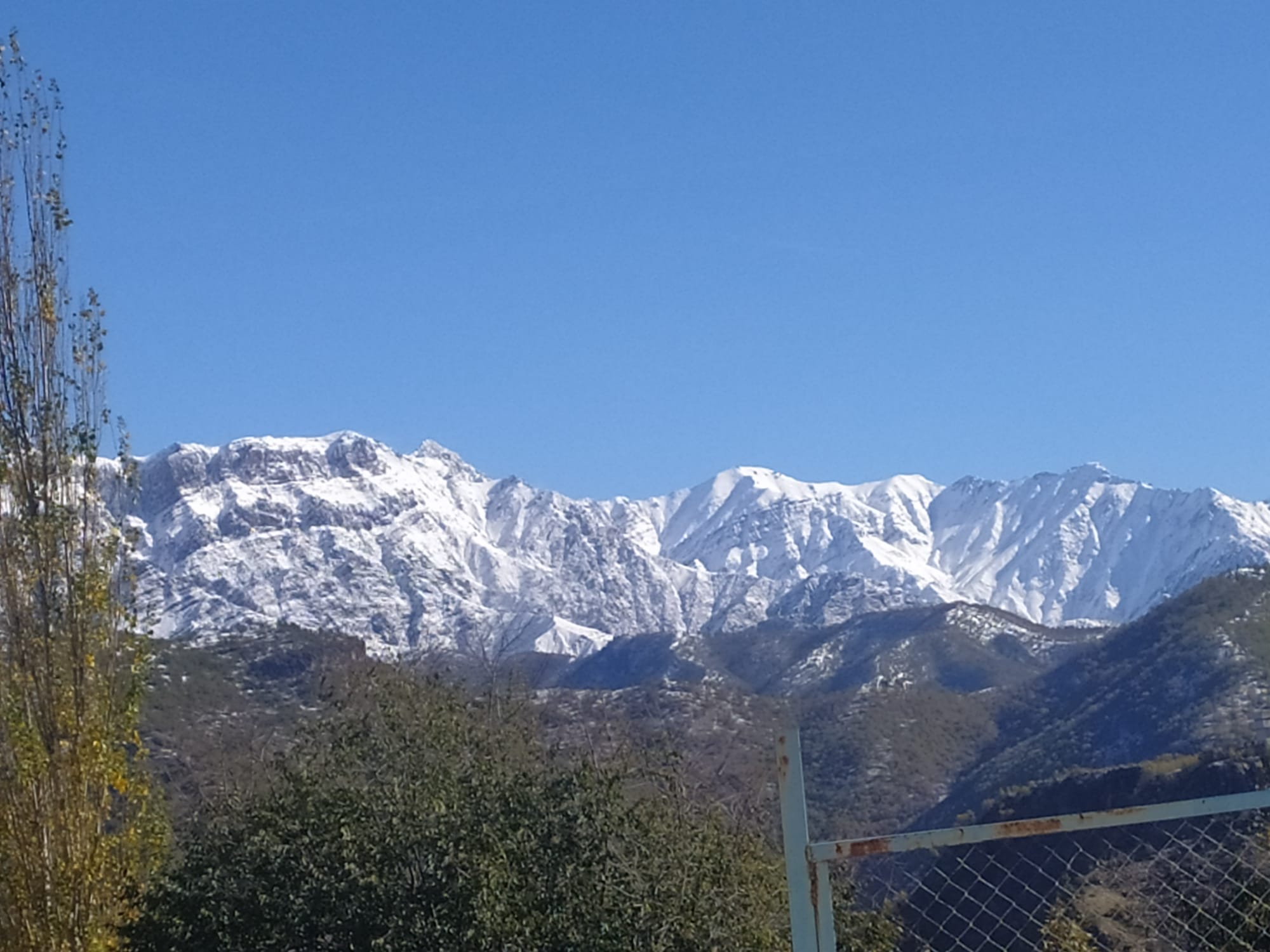 Tanin Dağları Beyaza Büründü