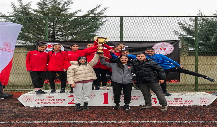 Atletizm Takımı Türkiye finalinde 2. oldu