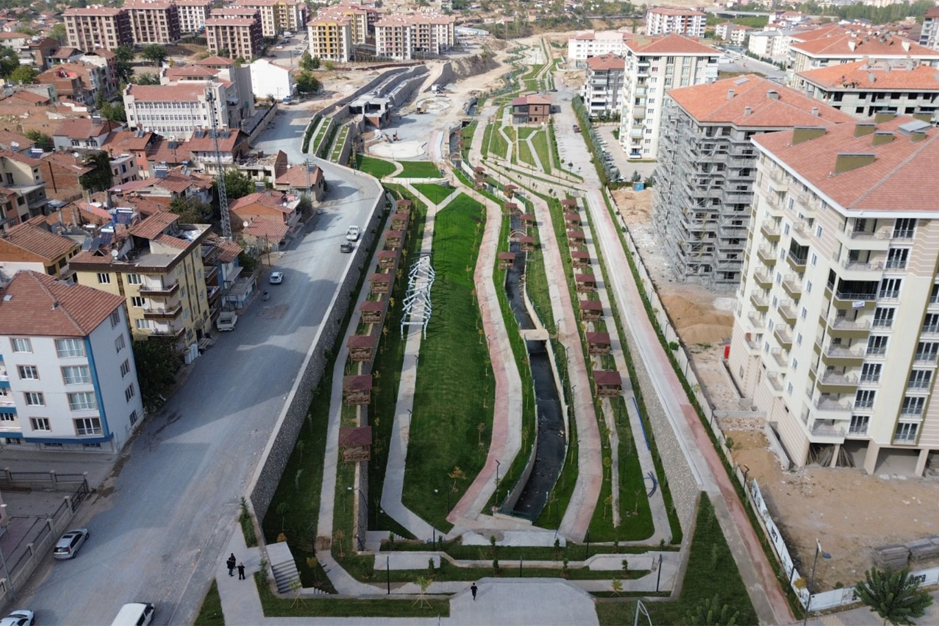 Derme Deresi Islahı ve Park Projesi'nde birinci etabın sonuna gelindi