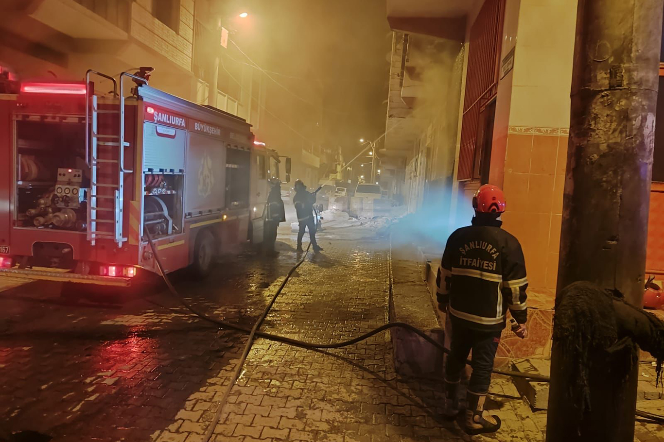 Şanlıurfa'da fırında çıkan yangın korkuttu