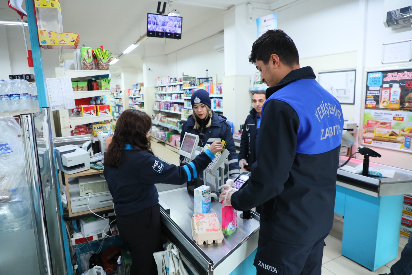 Yenişehir Belediyesi'nden yeni yıl denetimleri