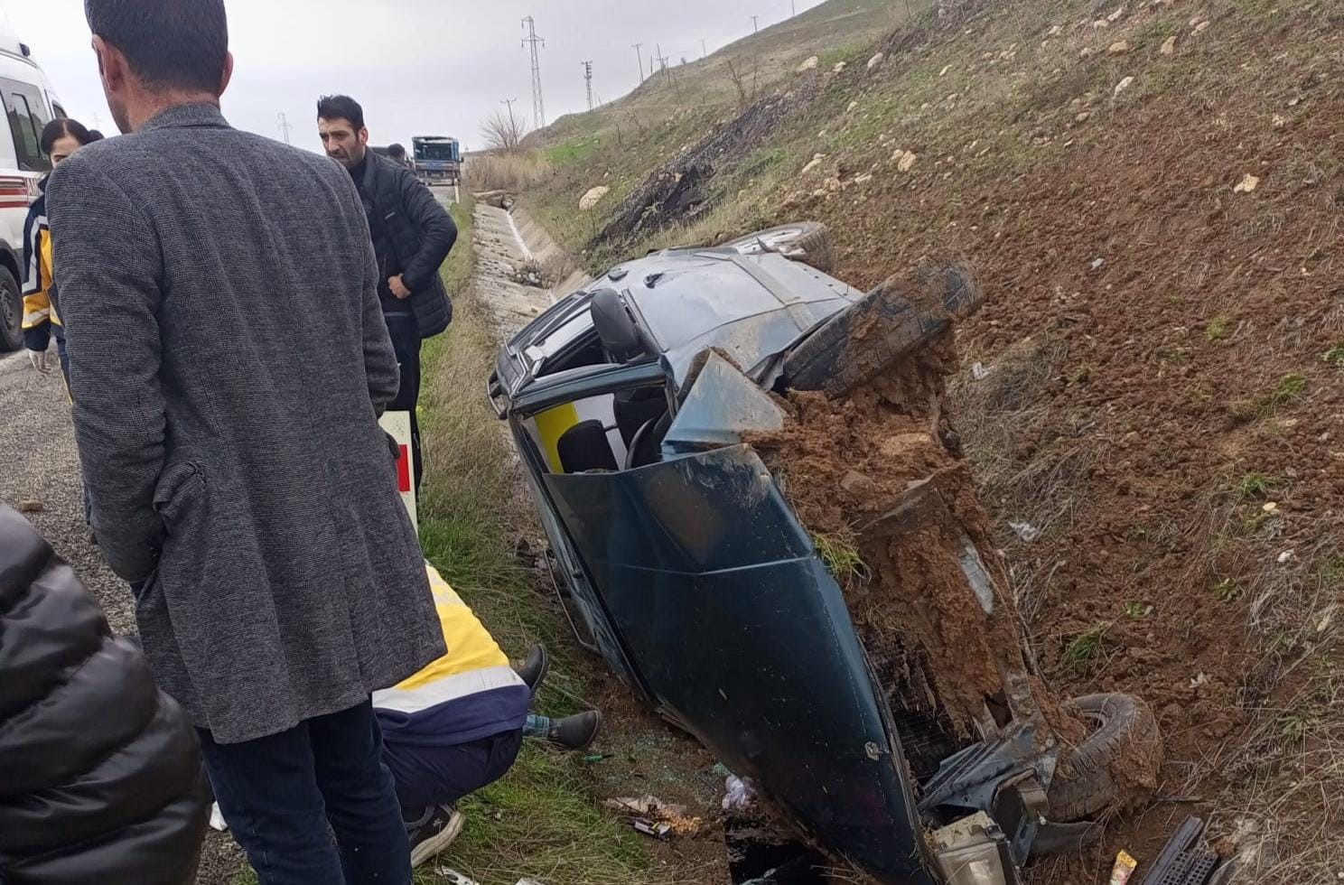 Diyarbakır’da trafik kazası: 2 yaralı