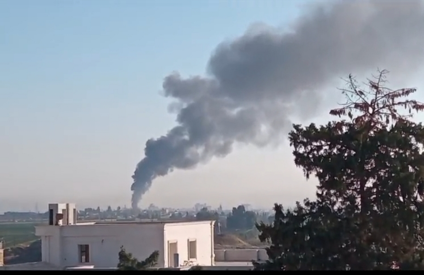 Kamışlı’daki patlamalar Nusaybin’den görüldü