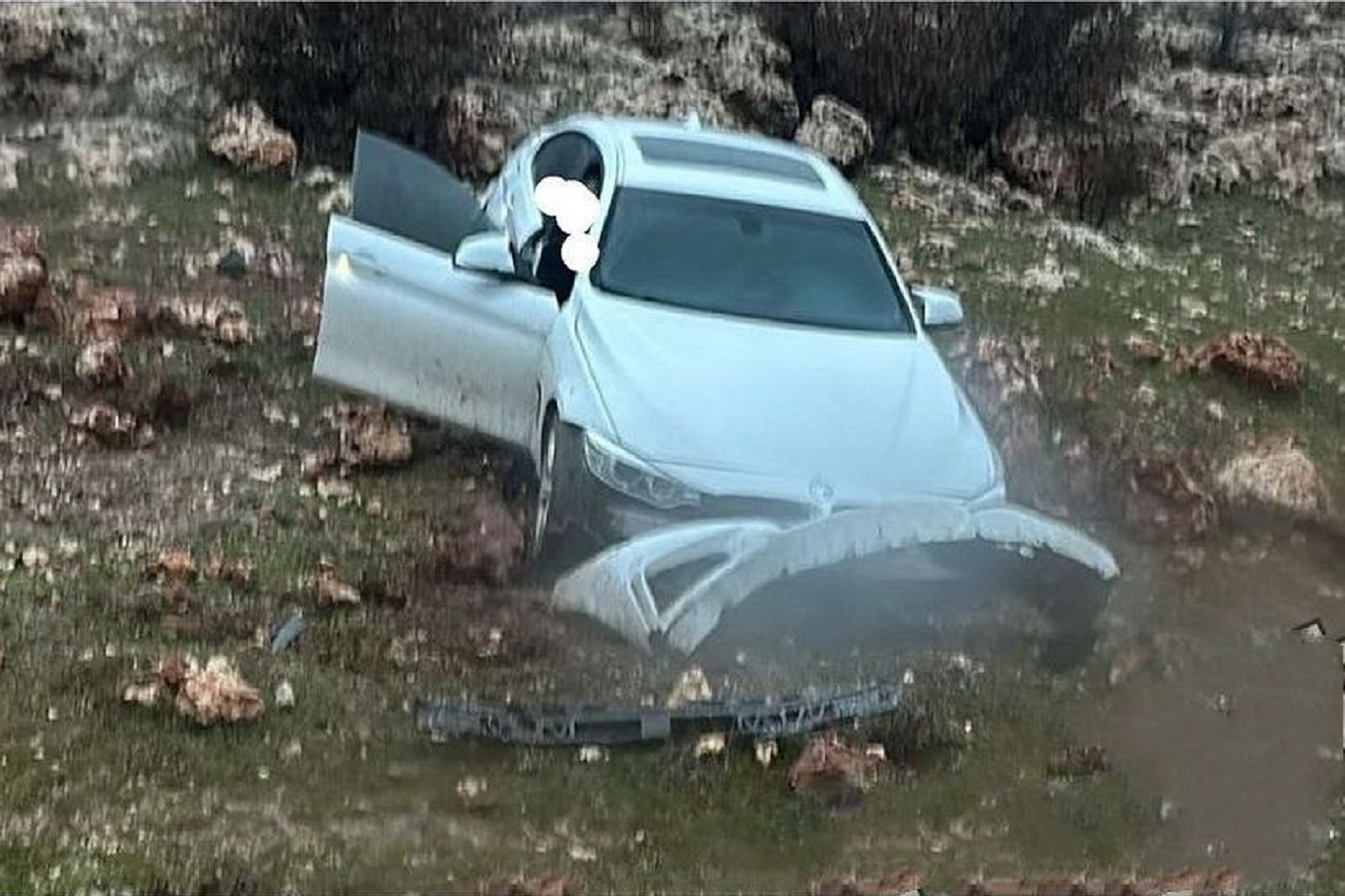 Mardin'de trafik kazası: 1 yaralı