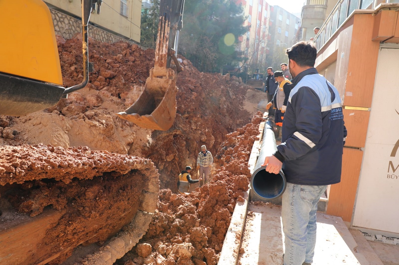 MARSU, altyapı çalışmalarını sürdürüyor