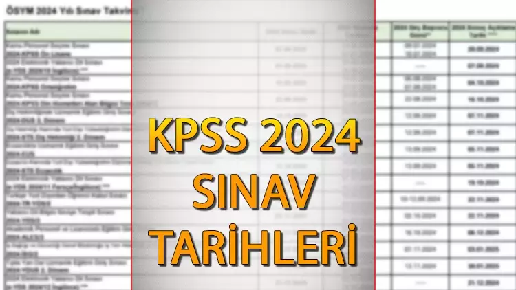 2024 KPSS  başvuruları ne zaman yapılacak?