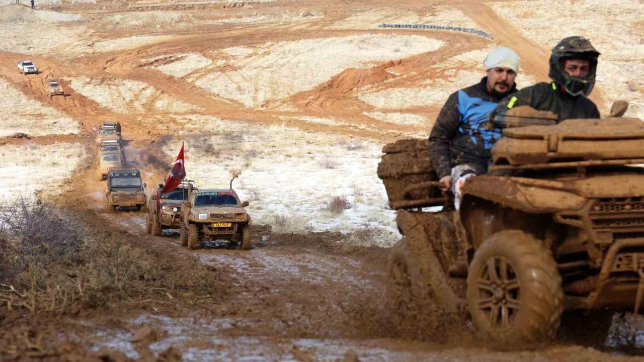 Hazarbaba Dağı’nda Off-Road rüzgarı