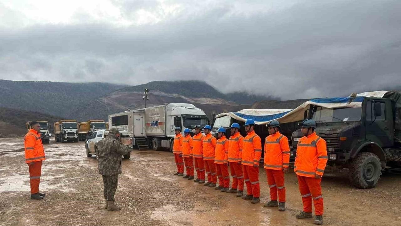 İliç’te 3. Ordu Komutanlığı arama-kurtarma timleri denetlendi