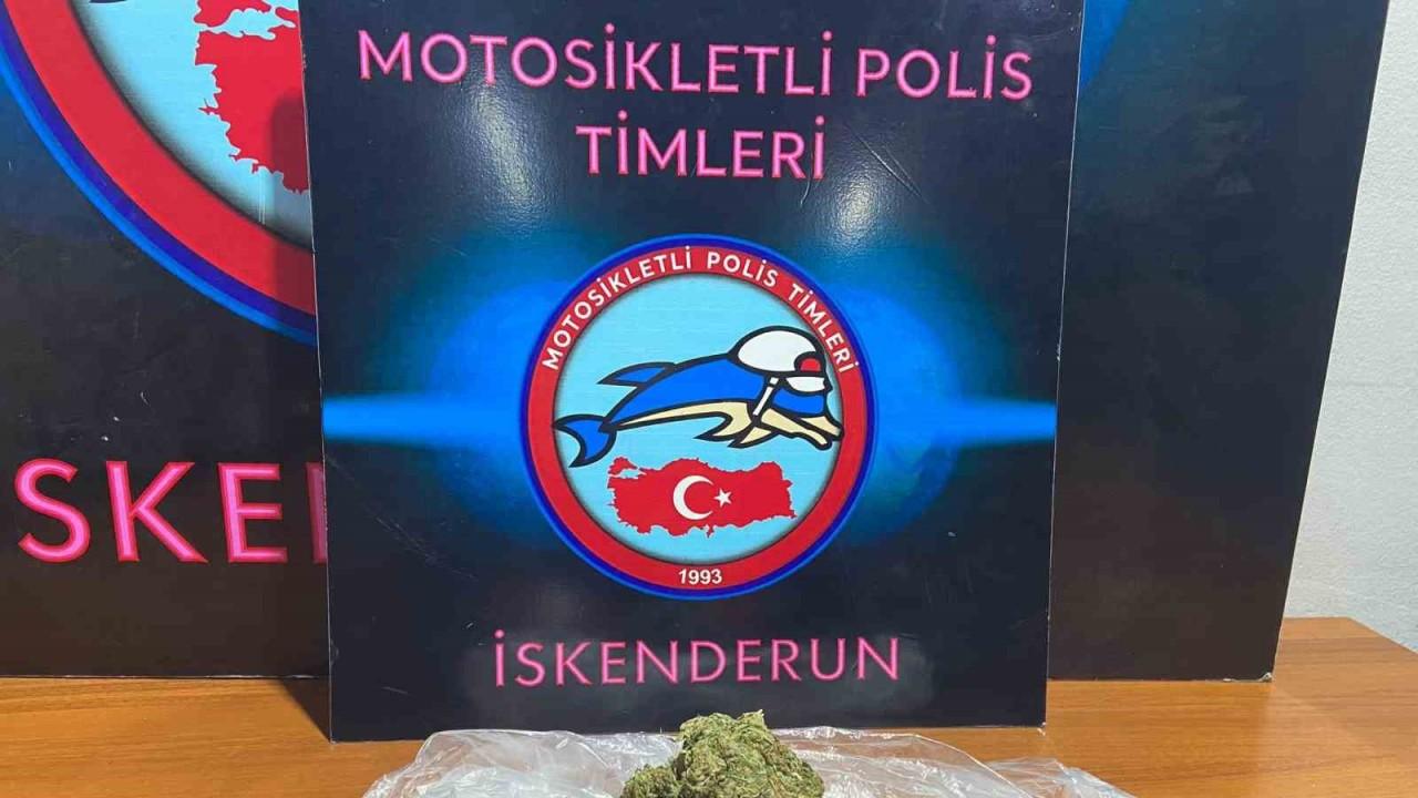 200 gram esrar bulunduran şüpheli yakalandı