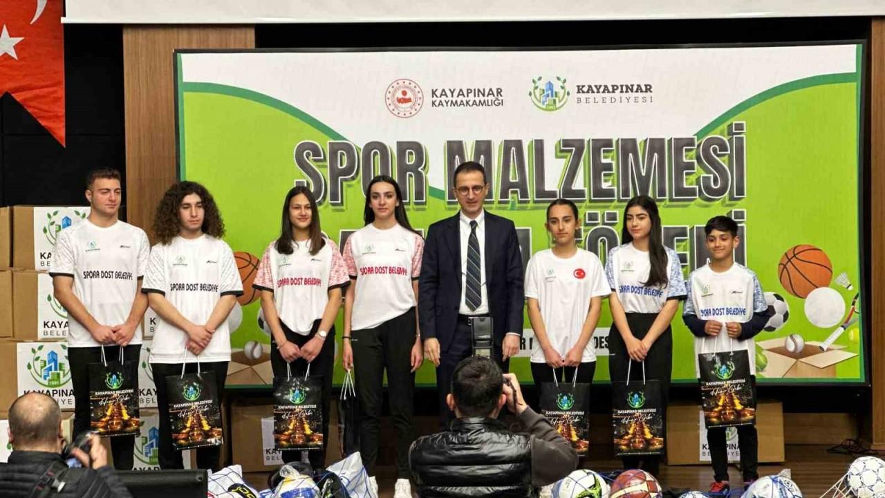 Kayapınar Belediyesi'nden Genç Sporculara Büyük Destek