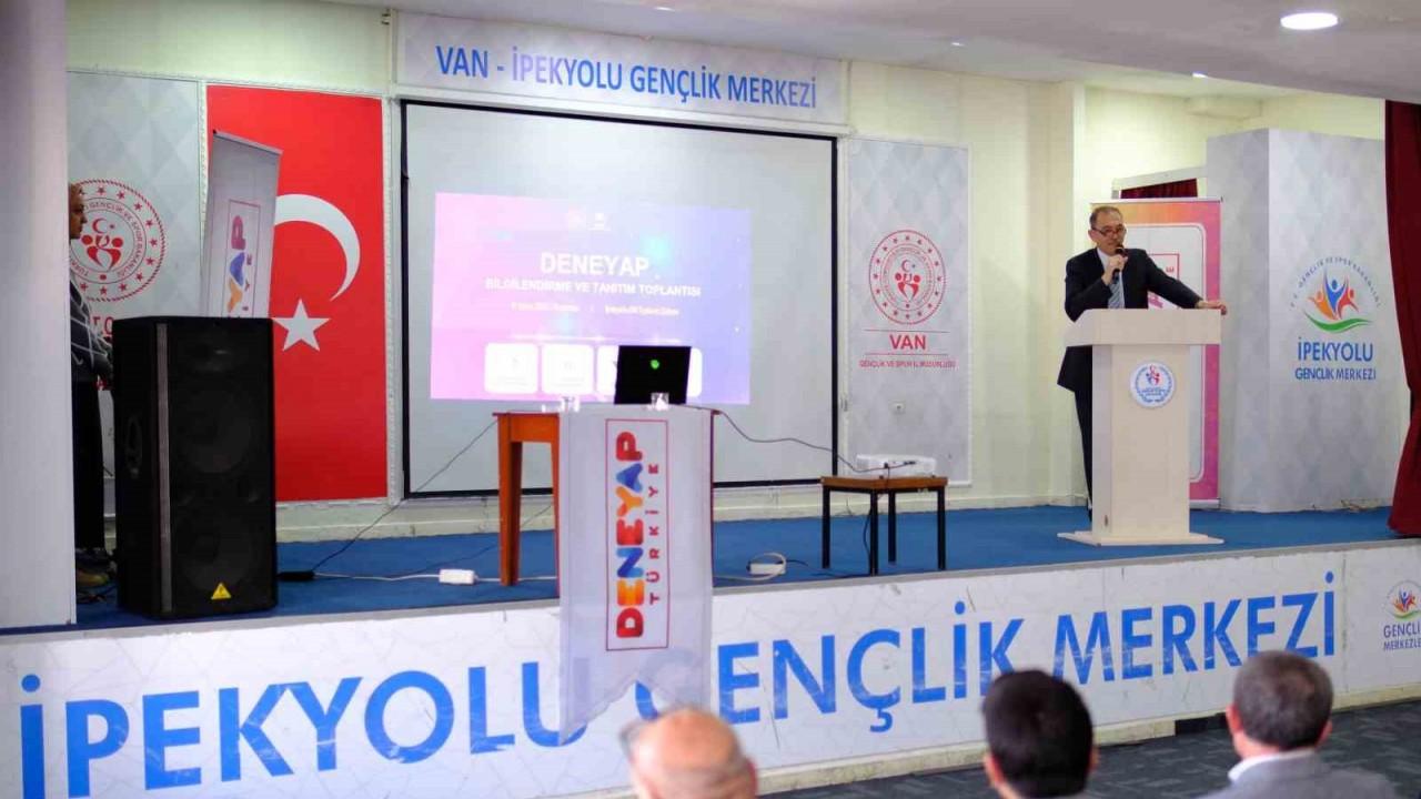 Van'da deneyap teknoloji atölyeleri tanıtım toplantısı düzenlendi