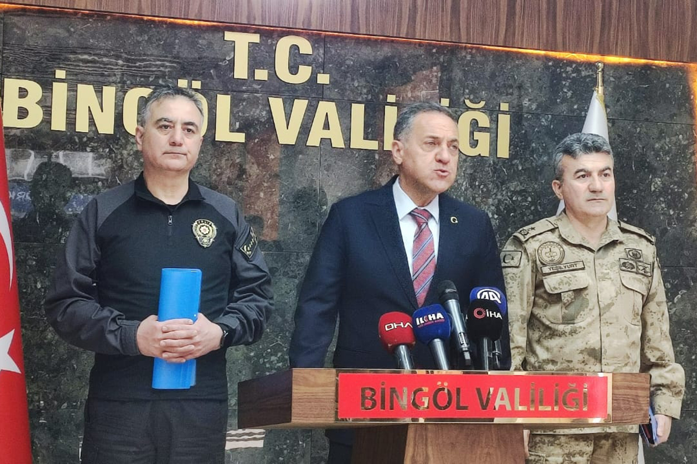 Bingöl Valiliği'nden güvenlik açıklaması