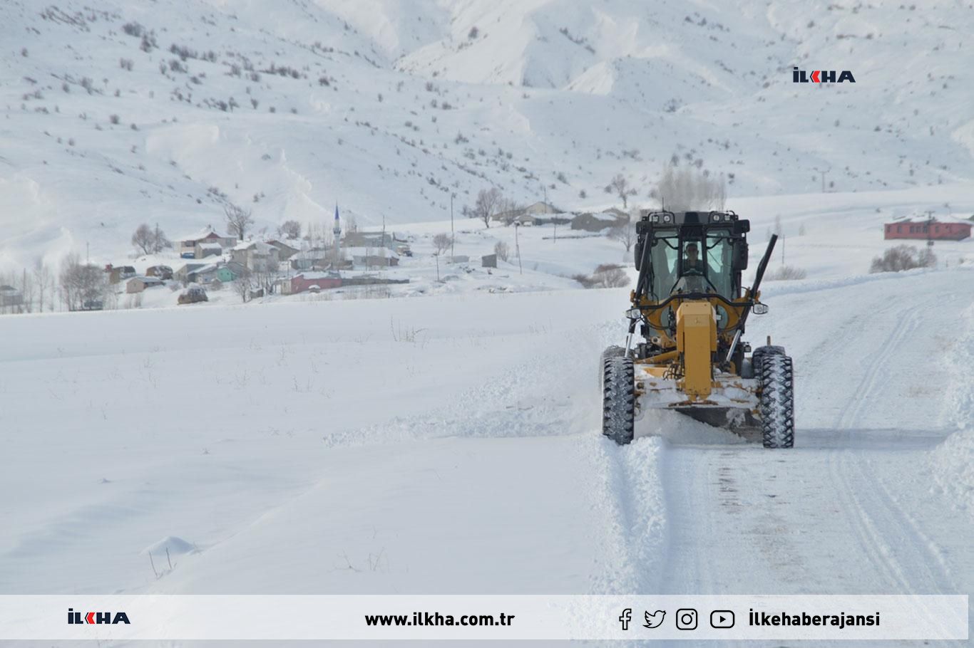 Erzurum ve Ardahan'da 200 köye ulaşılamıyor