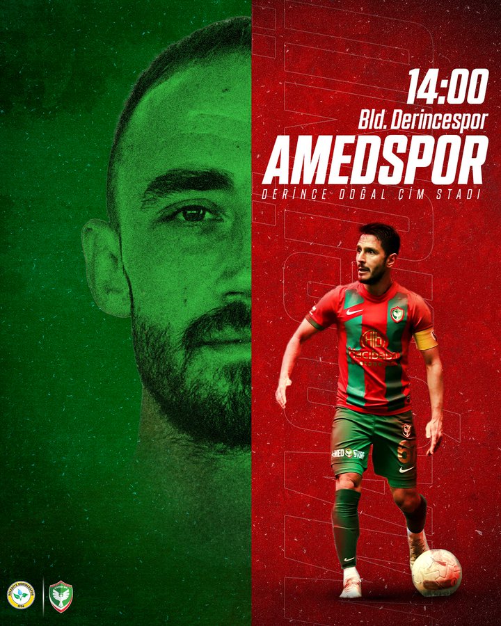 Amedspor maçı hangi kanalda canlı yayınlanacak! detaylar haberimizde