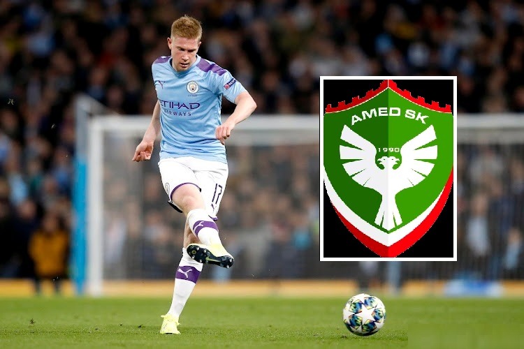 Amedspor'da Kevin De Bruyne  pası nedir?  nasıl atılır!