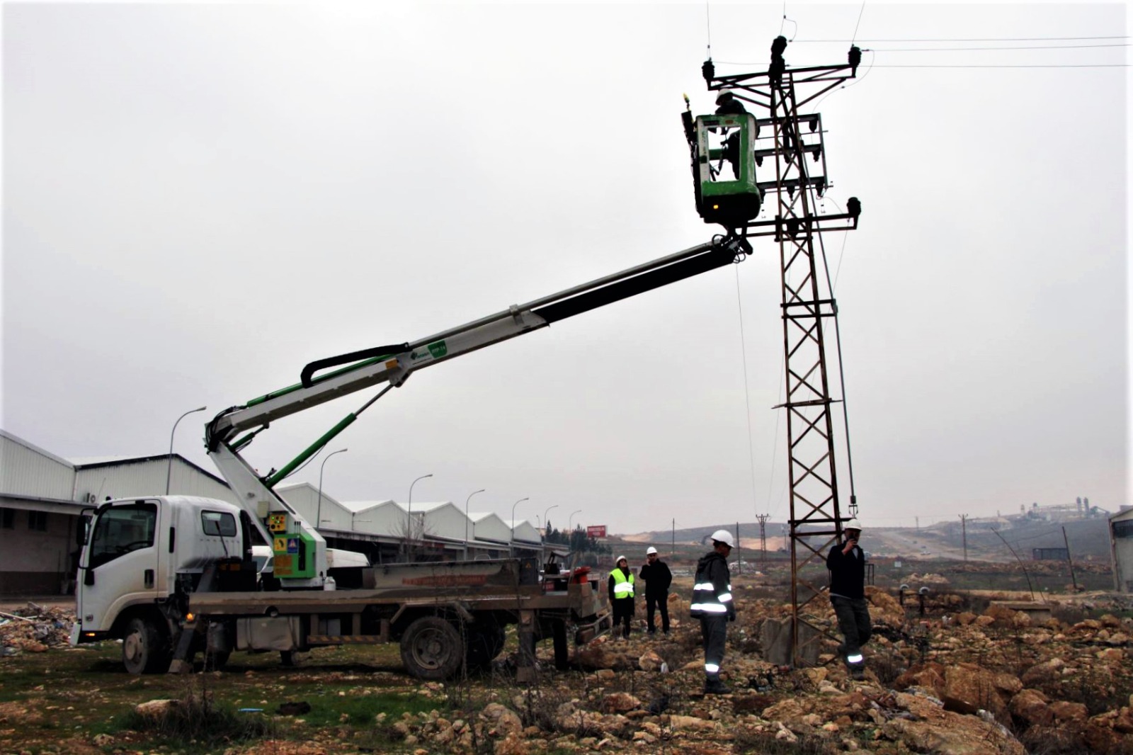 Şanlıurfa'da Dicle Elektrik, Şiddetli Yağışlara Karşı Hazırlıklı