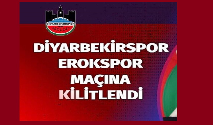 Diyarbekirspor, Lideri Esenler Erokspor'u Ağırlıyor