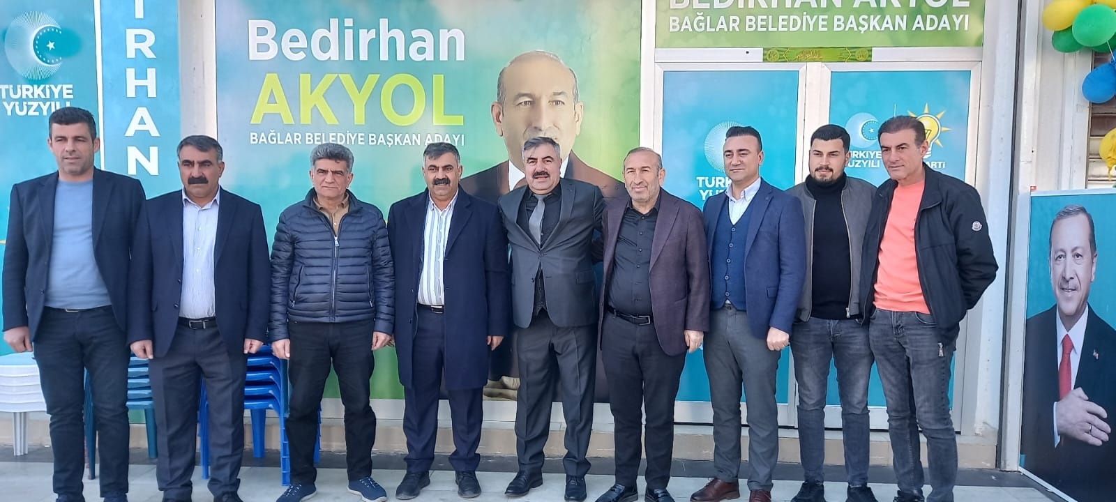 Bağlar Belediye Başkan Adayı Akyol'a destek ziyareti!