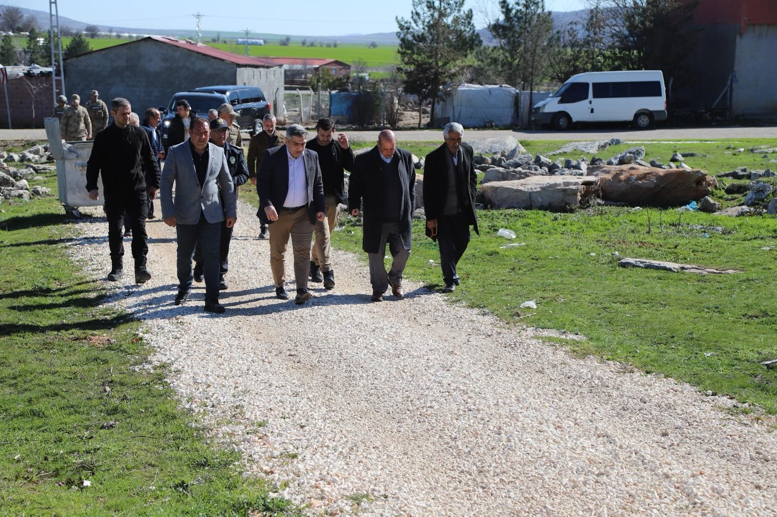 Ergani Kaymakamı Ahmet Karaaslan, Kırsal Mahalleleri Ziyaret Ediyor