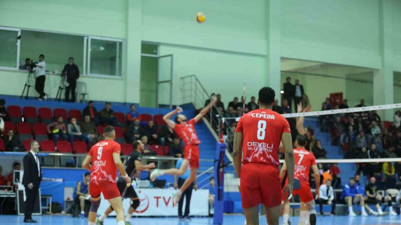 AXA Sigorta Efeler Ligi: Develi Belediyespor: 3- Cizre Belediyespor: 1