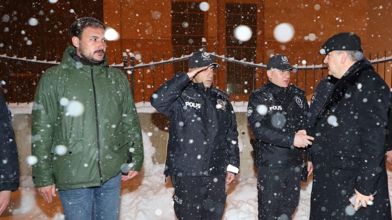 Emniyet Müdürü Yırtar personelle sahur yaptı