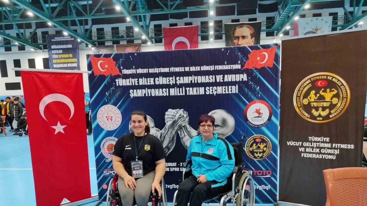 Engelli sporcu Sivas’a madalyayla döndü