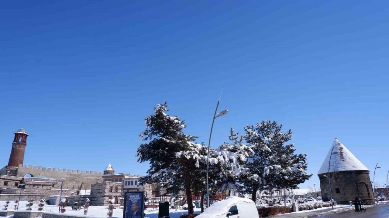 Erzurum’da 45 köy yolu kapalı