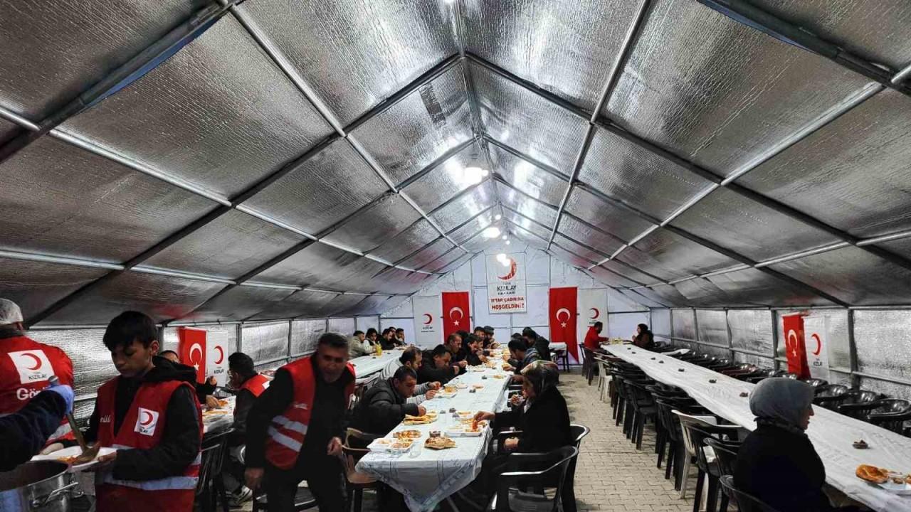 O ilimizde iftar çadırı kuruldu