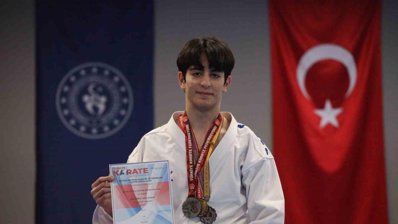 İşitme engelli 16 yaşındaki Muhammet'in hedefi olimpiyatlar