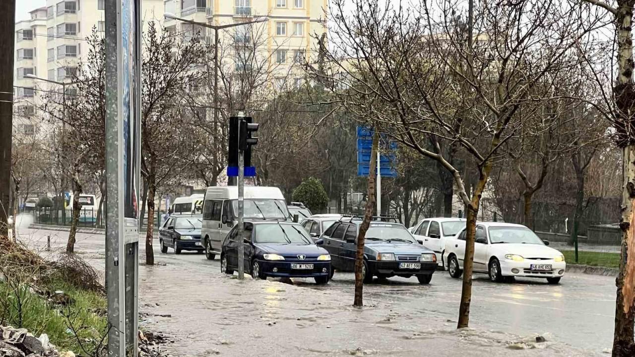 Kahramanmaraş’ta sağanak etkili oldu