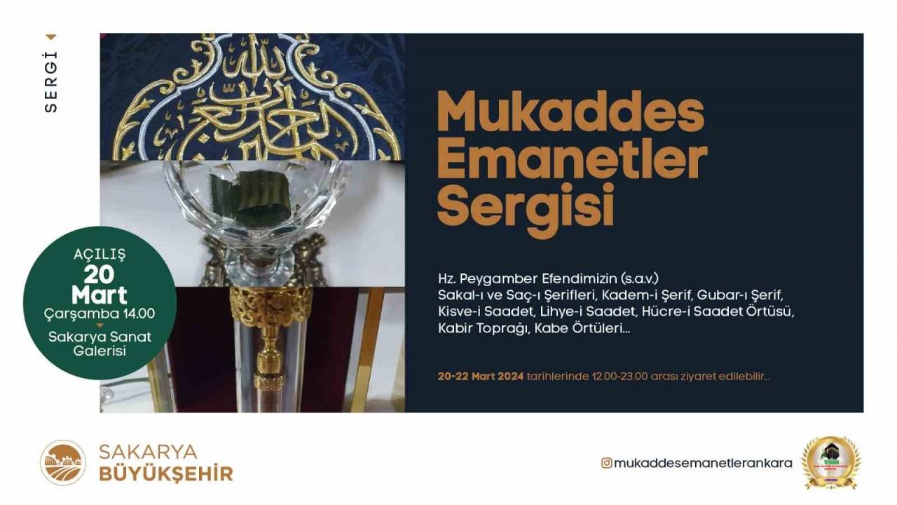 Kutsal emanetler Sakaryalılarla buluşacak