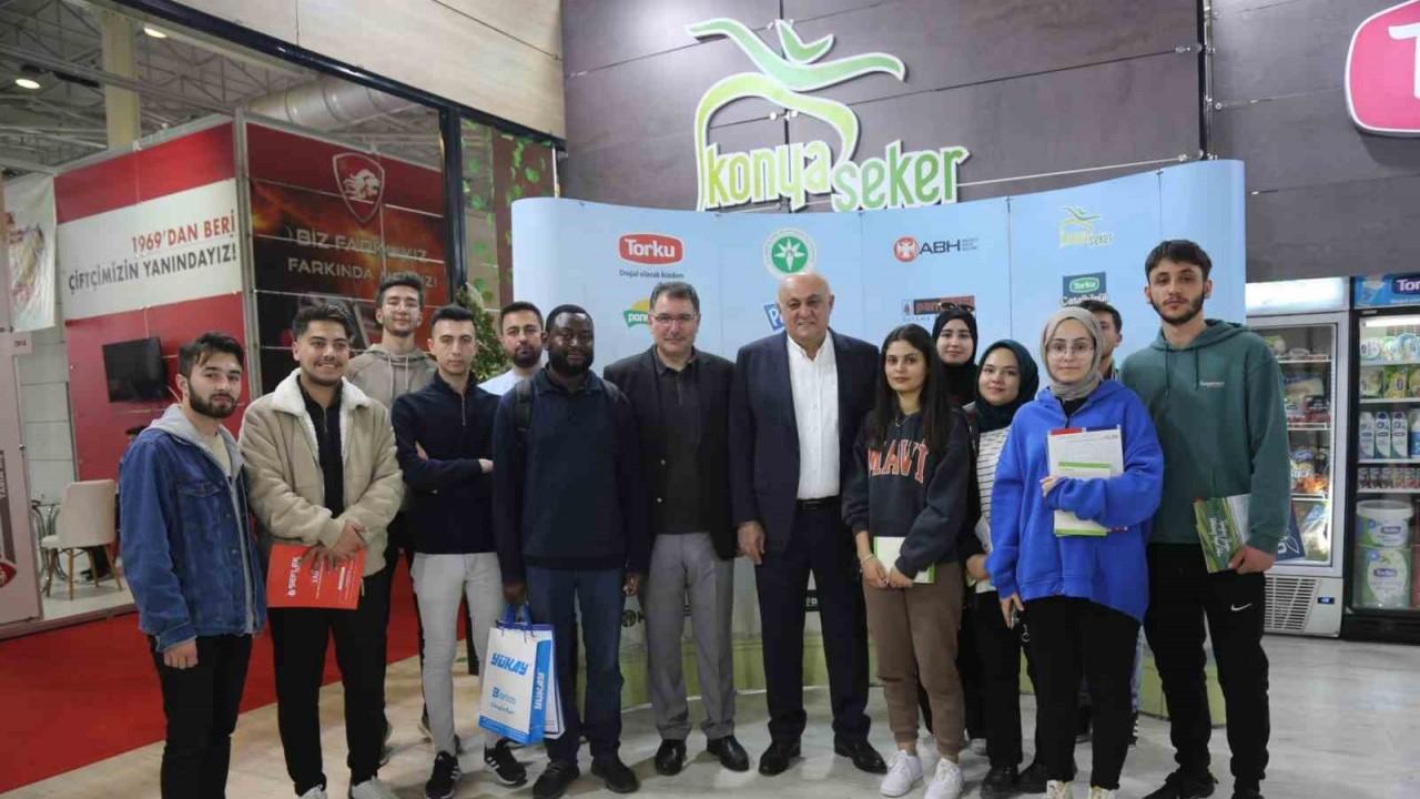 Tarım Fuarına Konya Şeker damgası