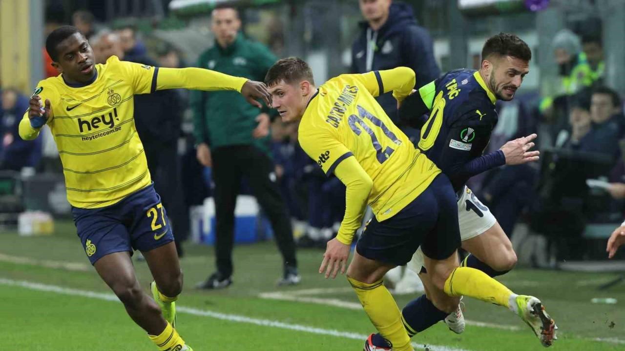 UEFA Avrupa Konferans Ligi: Union Saint-Gilloise: 0 - Fenerbahçe: 3 (Maç sonucu)