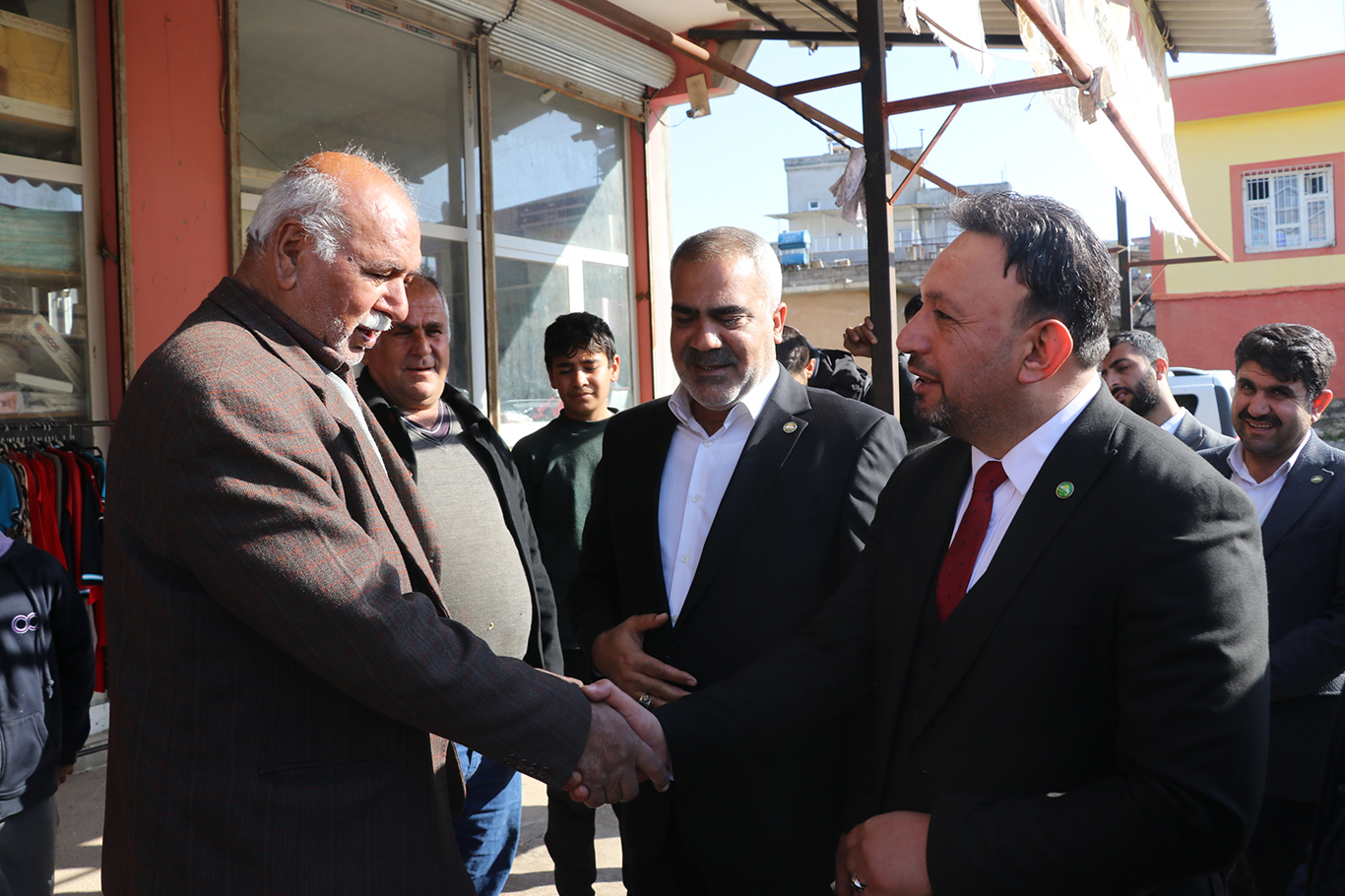 Araban Belediye Başkan adayı Görgel, esnafı ziyaret etti