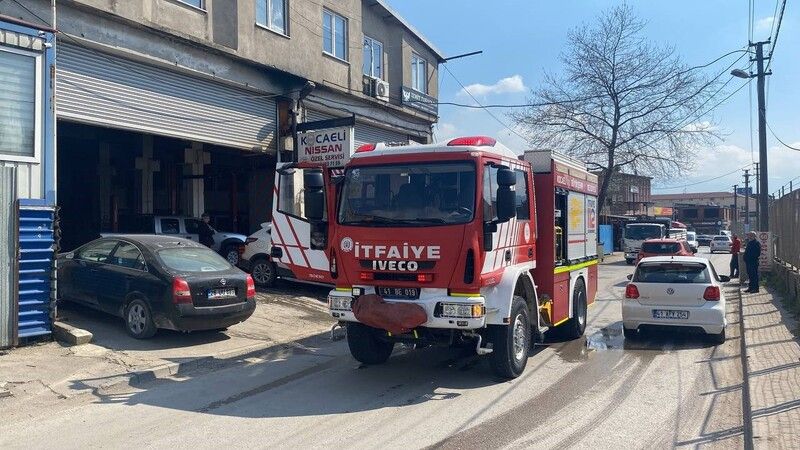 Kaynak kıvılcımı yangına sebep oldu: 4 yaralı