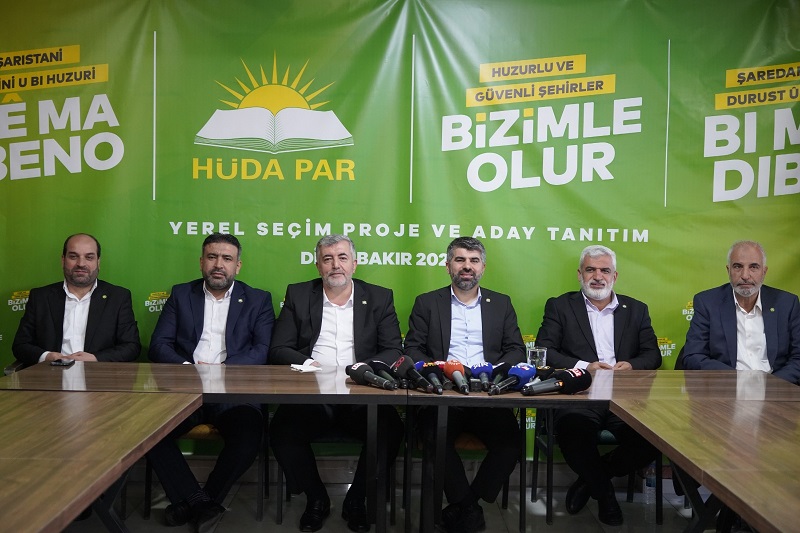 HÜDA PAR Diyarbakır Adayı Dinç, Projelerini Medyayla Paylaştı