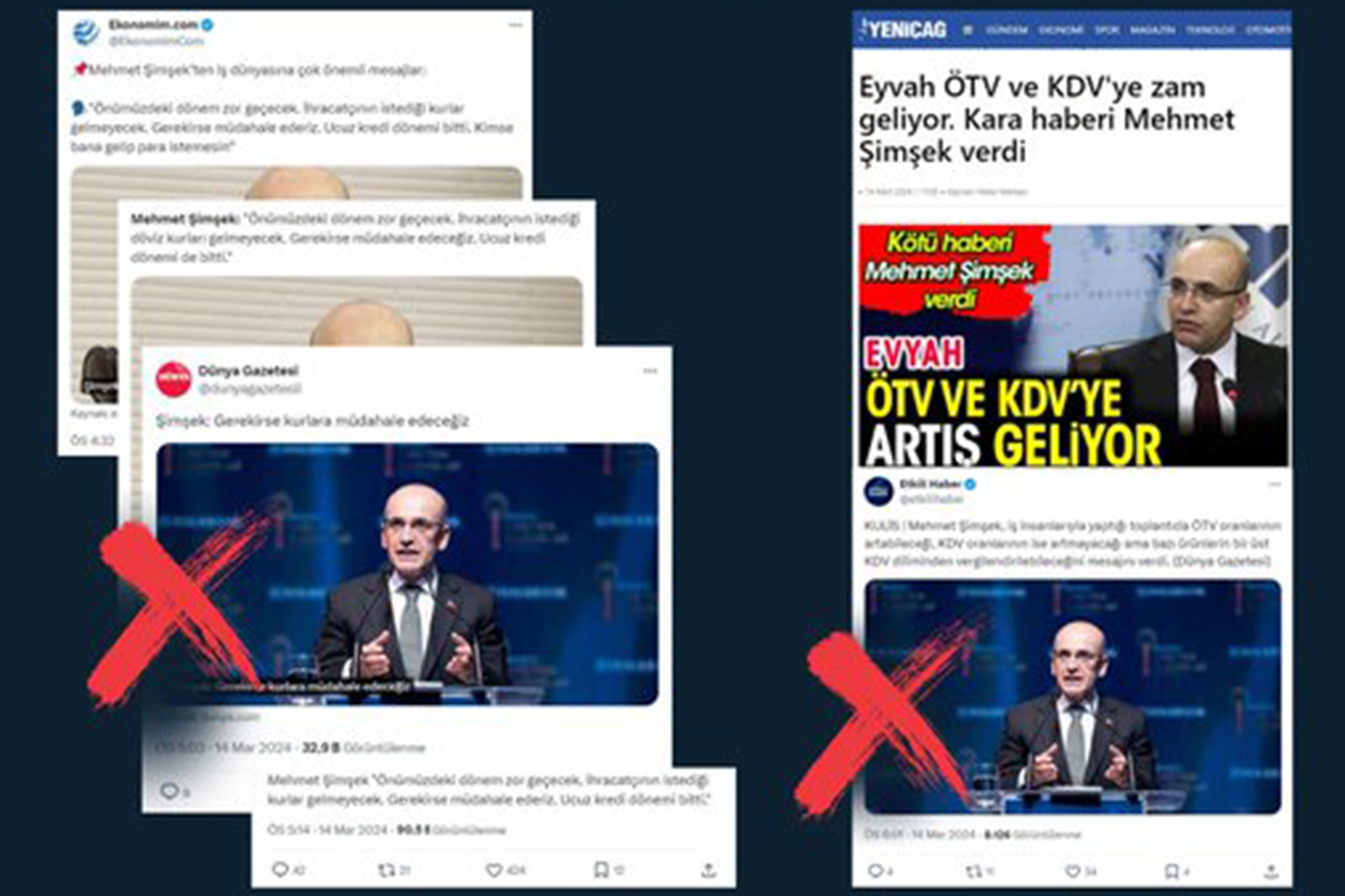 "Kura müdahale edilecek, ÖTV ve KDV'e artış olacak" iddialarına yalanlama