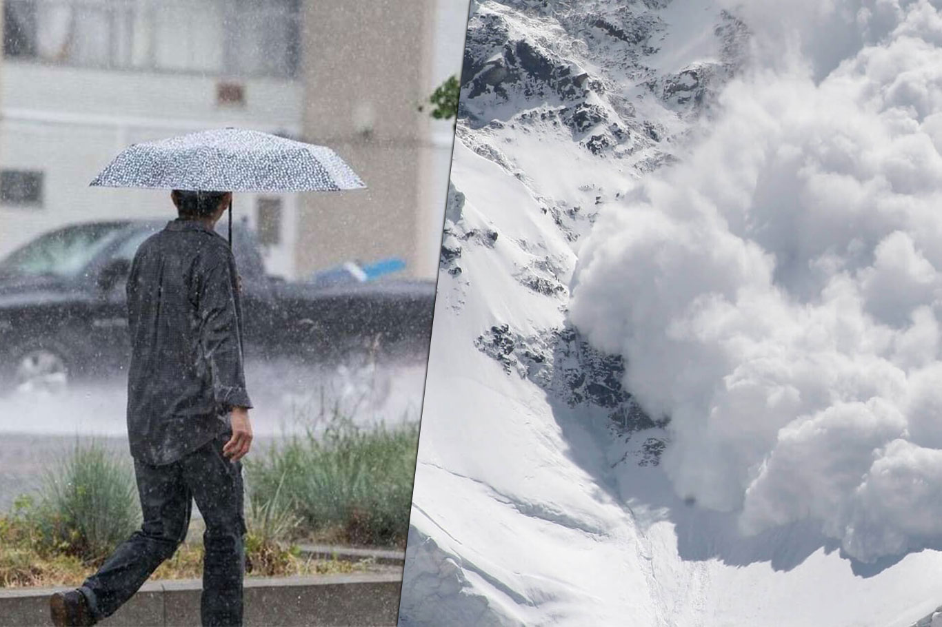 Meteorolojiden kuvvetli yağış ve çığ uyarısı