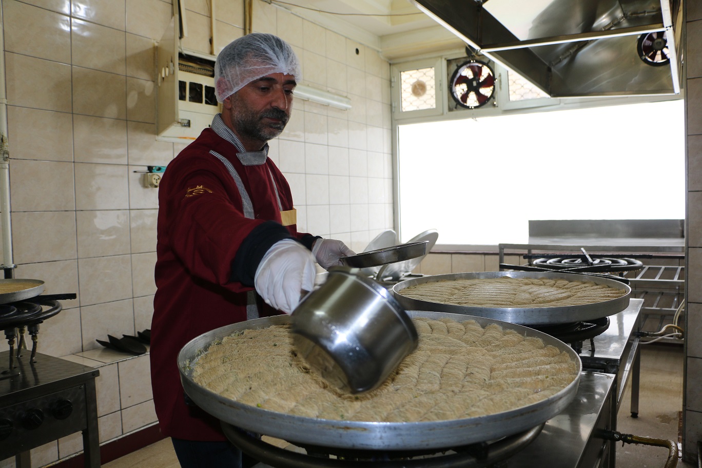 Diyarbakır'da tatlıcılarda Ramazan ayı hareketliliği