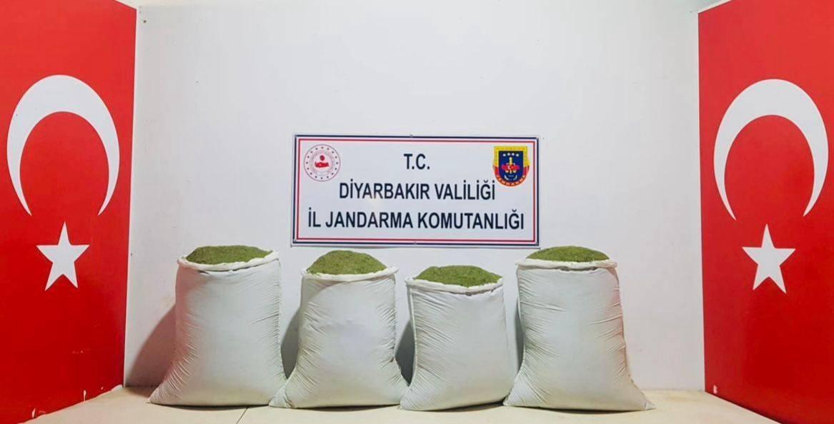 Lice'de 192 kilogram toz esrar ele geçirildi!